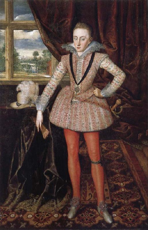 Robert Peake the Elder Henry Prince of Wales oil painting image